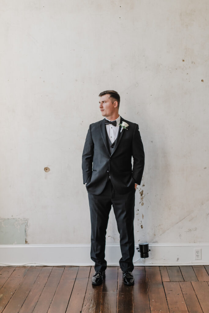 bride and groom portraits at excelsior in lancaster pennsylvania