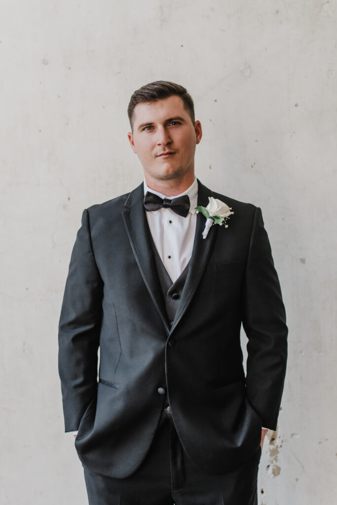bride and groom portraits at excelsior in lancaster pennsylvania