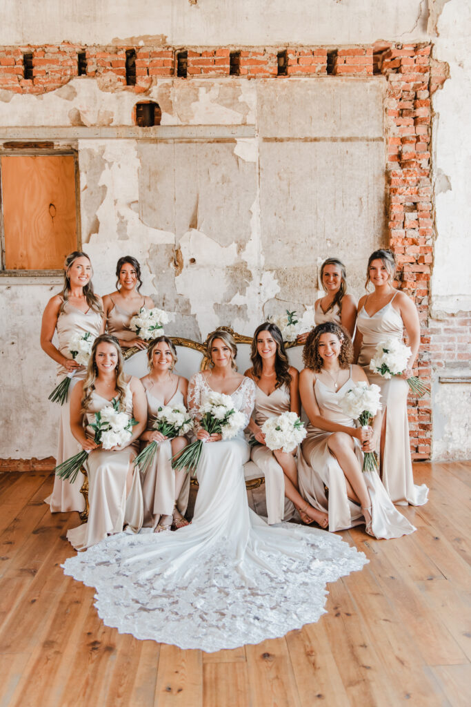Bridal party photos at excelsior in lancaster pennsylvania