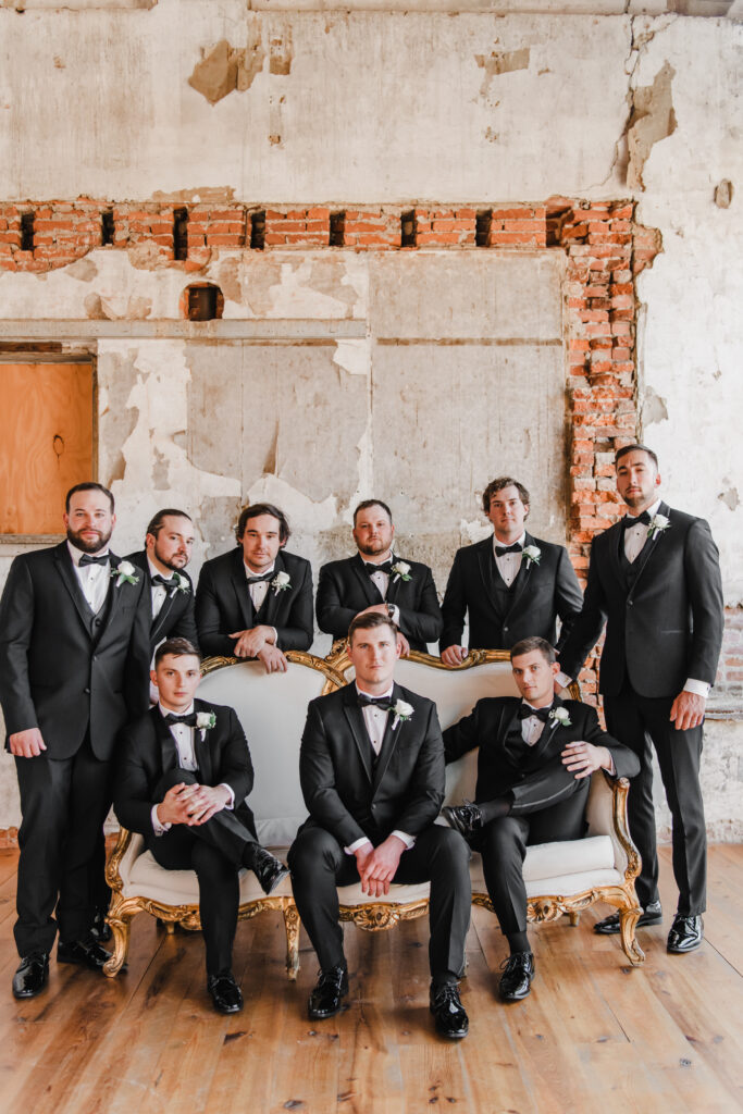 Bridal party photos at excelsior in lancaster pennsylvania